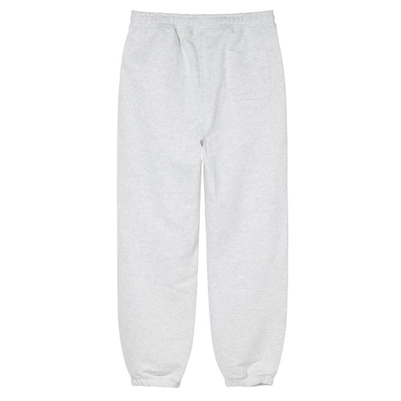 Stussy 8 Ball Embroidered Sweat Pants Grey Heather - Picture 2 of 2